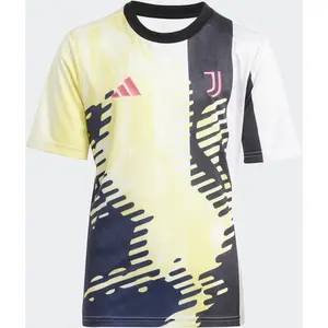 adidas Maillot Prematch enfant Juventus Turin 2024/25 violet 9-10 ans pas cher