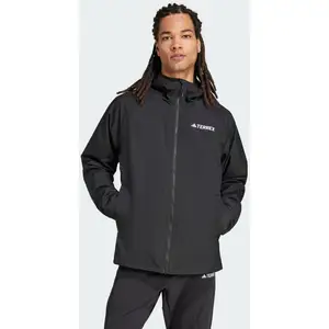 Comparateur de prix : adidas Multi 2L Rain Jacket - Veste imperméable homme Black / Black S