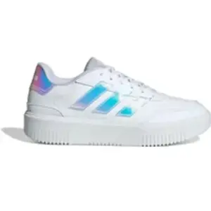 Chaussures adidas Courtblock Bold blanc bleu rose femme - 40(2/3)