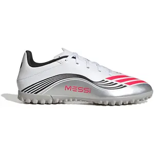 adidas F50 Messi Club TF - White, White 46 pas cher