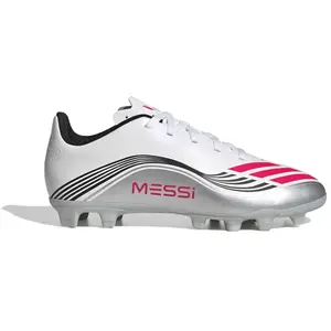 adidas F50 Messi Club FG Enfant - White, White 28.5 pas cher