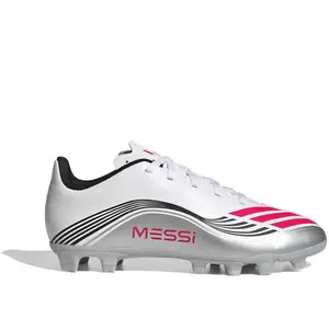 adidas F50 Messi Club FG Enfant - White, White 31 pas cher