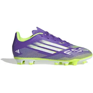 Chaussures de football enfant adidas F50 Club FG/AG Violet 38 JI0030 pas cher