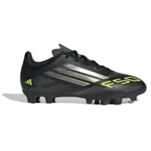 Chaussures de football enfant adidas F50 Club FG/AG Noir 35 JI0028 pas cher