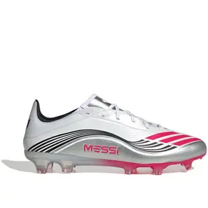 adidas F50 Messi Pro FG - White, White 44 2/3 pas cher