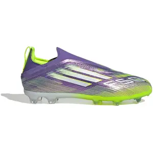 Adidas Chaussure sans lacets F50 Elite Terrain souple Enfants 35 NIL69 pas cher