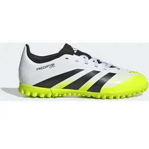adidas Chaussure Predator Club turf enfants - Blanc, Blanc 35 pas cher