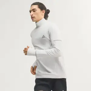Adidas - T-shirt manches longues de trail/running - Adi365 Warm LS M Grey One pour Homme - Taille L - Violet