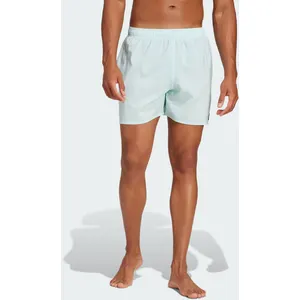 adidas Homme Solid CLX Short-Length Swim Shorts, Halo Mint/Black, XXL pas cher