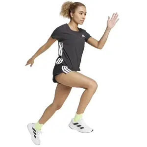 adidas Adizero Gel - Short running femme Black L - Entrejambe 3"