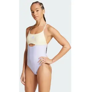 Adidas Maillot De Bain Padded Colorblock X Back 42 pas cher