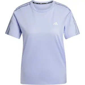 Comparateur de prix : Adidas T-shirt à Manches Courtes Own The Run 3 Stripes