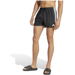 adidas Short de bain 3 bandes 7,6 cm - Noir, Noir 4XL pas cher