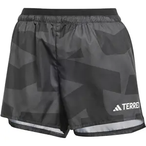 adidas Terrex MT Light 3in Short De Running Femmes - Noir , Gris, Tail... pas cher