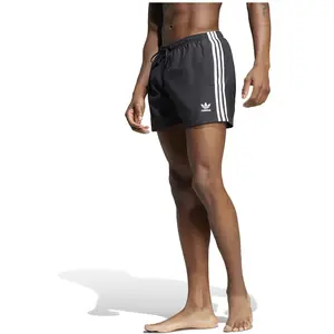 Comparateur de prix : adidas Short de bain 3 bandes Adicolor 12,7 cm - Noir, Noir 2XL