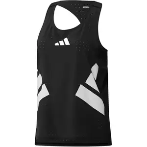 adidas Road To Records Débardeur Tank Top Femmes-Noir,Blanc, Taille L pas cher