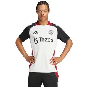 Comparateur de prix : adidas Maillot d'entraînement Manchester United Tiro 24 - Blanc, Blanc M