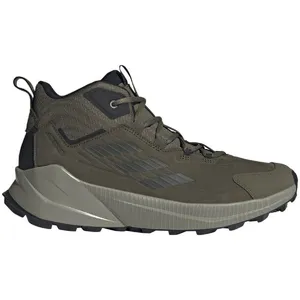 adidas Chaussures de randonnée cuir Terrex Trailmaker 2 Mid vert 43 1/3 pas cher