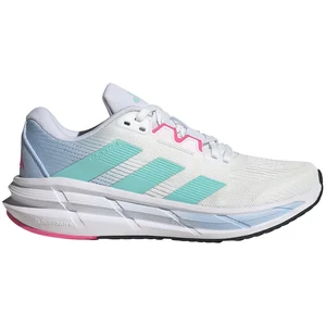 Chaussures adidas Questar 3 blanc bleu rose femme - 41(1/3) pas cher