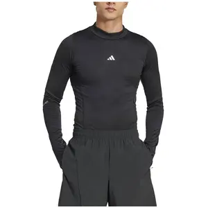Comparateur de prix : adidas Homme Techfit Cold Ready Training LONGLEEVE, Black, XL