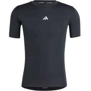 Comparateur de prix : adidas T-shirt de training compression TECHFIT noir XS