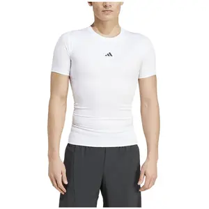 Comparateur de prix : adidas Homme Techfit Compression Training T-Shirt, White, S