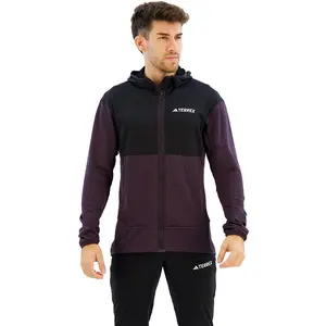 adidas Terrex XPR Light Flatlock Veste Running Hommes - Bleu Foncé, Taille M pas cher