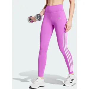 Adidas Leggings Optime 3 Stripes pas cher