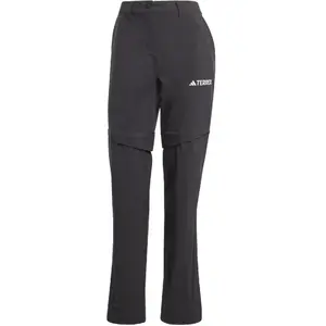 Adidas - Women's Multi Zip Off Pants - Pantalon convertible taille 40 - Regular, gris