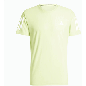 adidas Own The Run Maillot De Course Hommes - Vert, Taille XL pas cher