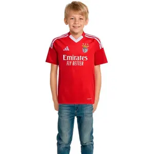 Comparateur de prix : Adidas Maillot Domicile enfant Benfica Lisbonne 2024/25 Rouge 13/14 ans JJ5123