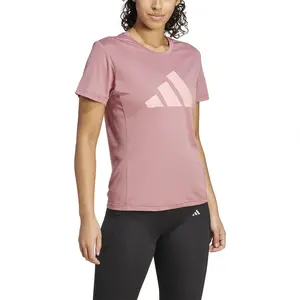 Adidas T-shirt à Manches Courtes Run It pas cher