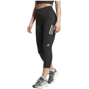 adidas - Women's Own the Run 3/4 Leggings - Short de running taille S, noir pas cher