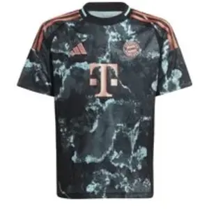 Adidas Maillot Extérieur enfant Bayern Munich 2024/25 Noir 9/10 ans IT2247 pas cher