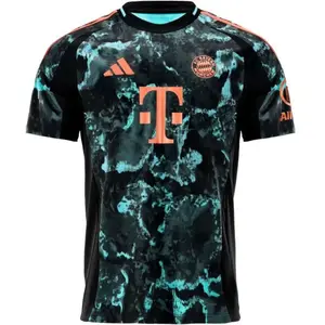 Comparateur de prix : Adidas Maillot Extérieur enfant Bayern Munich 2024/25 Noir 7/8 ans IT2247