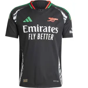 adidas Maillot authentique Arsenal Extérieur 2024 2025 Adultes, Noir , S