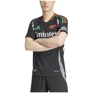 adidas Maillot authentique Arsenal Extérieur 2024 2025 Adultes, Noir , M pas cher