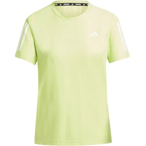adidas Femme Own The Run Base Tee, Pulse Lime, XS pas cher