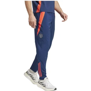 adidas Pantalon de présentation Manchester United Tiro 24 bleu S pas cher