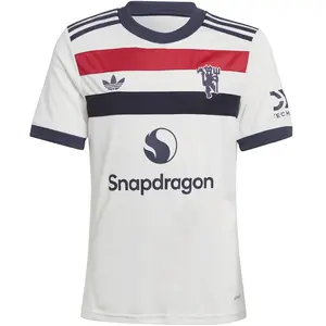 Comparateur de prix : Adidas Maillot Third enfant Manchester United 2024/25 Blanc 15/16 ans IY7804