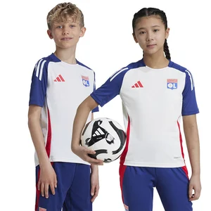 Maillot d'entraînement Olympique Lyonnais adidas Enfant 24/25 - ADIDAS pas cher