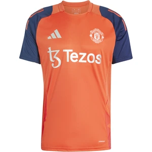 adidas Maillot d'entraînement Manchester United Tiro 2024/25 Rouge S IT2011 pas cher