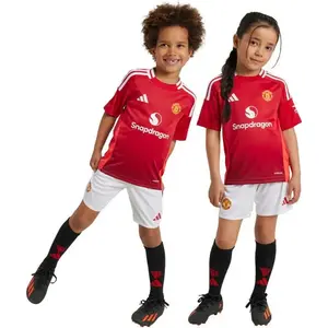 Comparateur de prix : adidas Enfant Manchester United Kit Domicile 2024-2025 rouge 2-3 ans