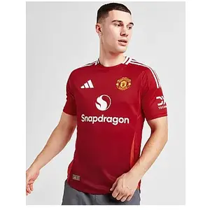 Adidas Maillot Domicile Authentique Manchester United 2024/25 Rouge M JF1291 pas cher
