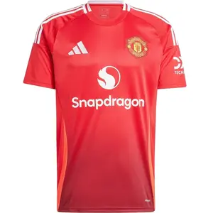 Adidas T-shirt à Manches Courtes Domicile Manchester United 24/25 pas cher