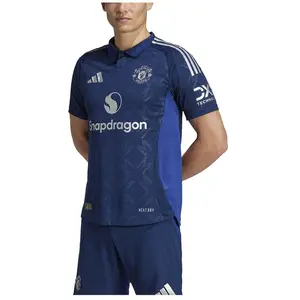 Comparateur de prix : adidas Maillot Extérieur Authentique Manchester United 2024/25 bleu XS