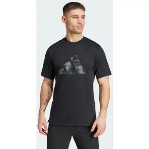 adidas T-shirt à logo graphique Train Essentials Camo noir LVendu paramazon
