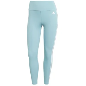 adidas Legging 7/8 taille haute femme Essentials 3-Stripes vert S pas cher