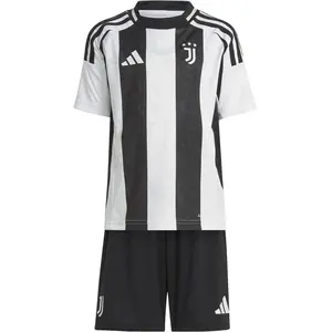 Adidas Ensemble Domicile enfant Juventus Turin 2024/25 Blanc 4/5 ans IT3542 pas cher
