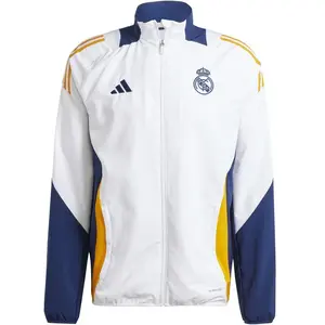 adidas Veste de présentation Real Madrid Homme - White, White XL pas cher